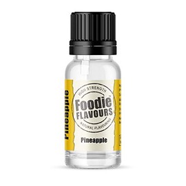 Foodie Flavours Natural Pineapple Flavouring, High Strength - 15ml