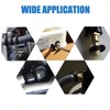 60Pcs Hose clamp stainless steel Adjustable 6-38mm range worm gear