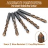 Tondiamo 50 Pcs Drywall Bit Drywall Guide Point Cutting Bits
