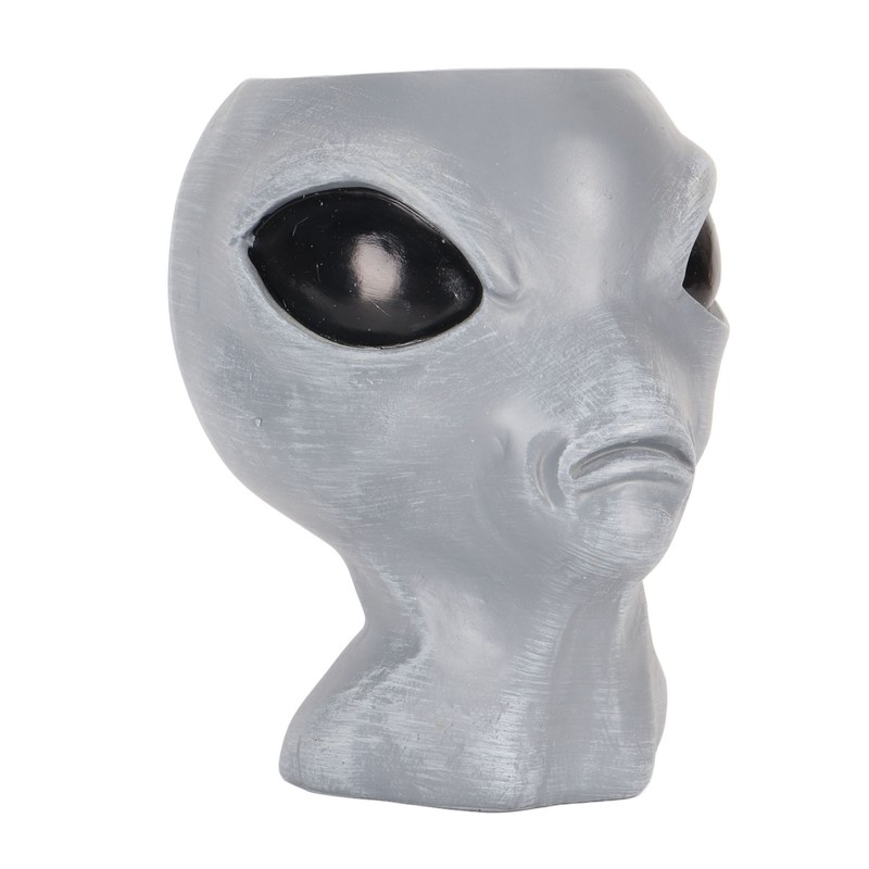 Alien Flower Pot Head Planter Pot Cute Resin Succulent Planter