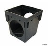 NDS 900 9X9 Catch Basin With 2 Openings, 9 in, Black