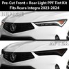 BOGAR TECH DESIGNS Full Headlight Taillight Tint Kit Cover Compatible