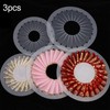Deevoka 3pcs Easy Rosette Maker Ribbon Rosette Brooch Crafts Sewing
