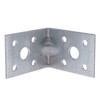 Corner Brace 50mm Brackets 90 Angle Reinforced Elbow Robust Steel