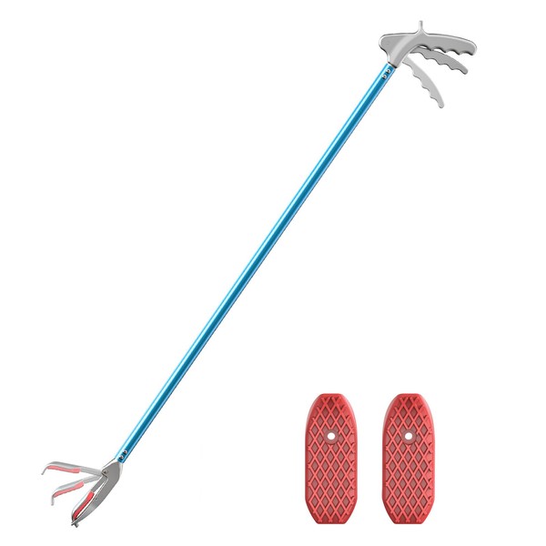 G2 47.2-inch Professional All-Aluminum Alloy Snake Tong Reptile Grabber Rattle