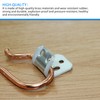 24pcs Five-Hole Rubber Spring Clamps Sofa Spring Clip Sofa Cover