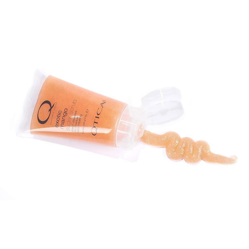 Qtica 스마트 스파 슈가 스크럽(엑소틱 망고, 7온스) Qtica Smart Spa