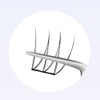 Koringko Toktokhara No Glue Eyelashes Pure 11mm, Black, 1 piece
