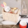 Handwoven Rattan House Storage Basket – Multi-Use Organizer with Handle