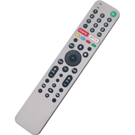 RMF-TX500U, RMF-TX600U, RMF-TX520U, RMT-TX100U Remote Control for Sony Smart TV/Bravia TV Infrared Compatible with All Sony XR/XBR/KD Series 4K LED OLED Google/Android Smart TVs.