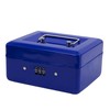 Small Security Lock Box with Coin Tray Metal Material with