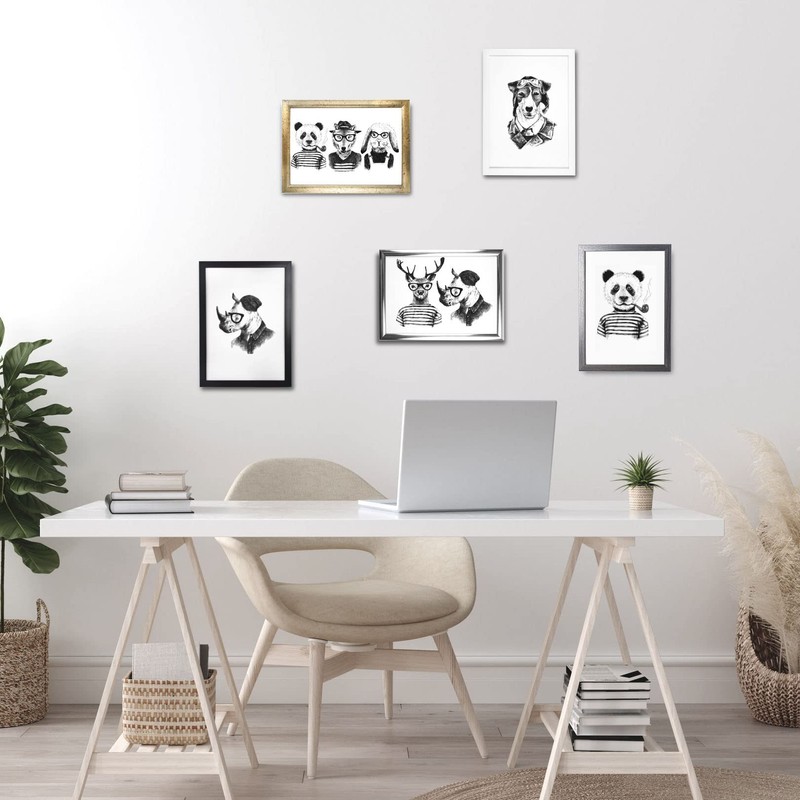 Clay Roberts A4 Photo Frames, 1 Pack and 2 Packs