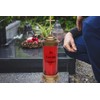 Cross Lights for Grave Decorations - Cemetery Memorial Lantern for