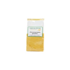 Lemon Peels Dried and Ground | 30 g | Lemon Powder | Granulated and Ground Lemon Peel for Tea or Punch | Gerüche-Küche