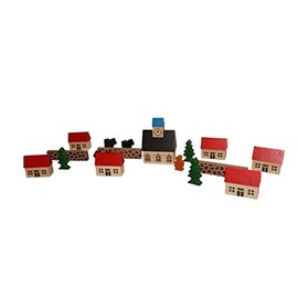 Ebert 405122 Village with Church in Bag