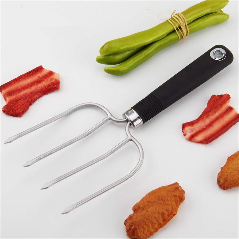 Turkey Lifting Forks - Stainless Steel Poultry Chicken Fork, Thanksgiving