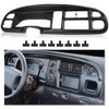 G-PLUS Dash Cover Bezel with 8 Clips Compatible with Dodge