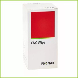 Phonak C&C Hearing Aid and Surface Cleaning Wipes USA SELLER 25 Individual Wipes