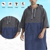 Quick Dry Bath Towels Pool Changing Robe Quick-Dry Poncho Surfing