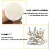 CHENTEC 100pcs Multifunctional Wool Mandrel Mounted Grinding Polishing Accessories Attachment