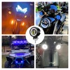 X-STYLE 20W Motorcycle Fog Lamp, 2 Colors, White + Blue,