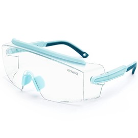 XYNISQ Goggles, Safety Glasses, Pollen Glasses, For Work, Anti-Fog, Dustproof, Windproof, Compatible with Glasses, Safety Glasses, Transparent Protective Lens