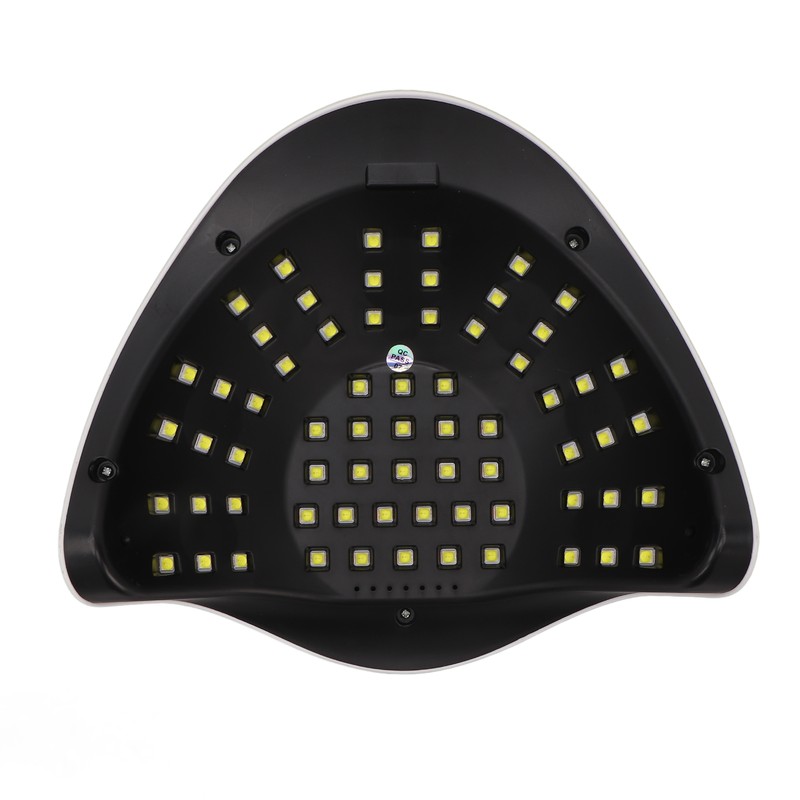 LED Nail Lamp 4 Timers Handheld with Removable Bottom Plate