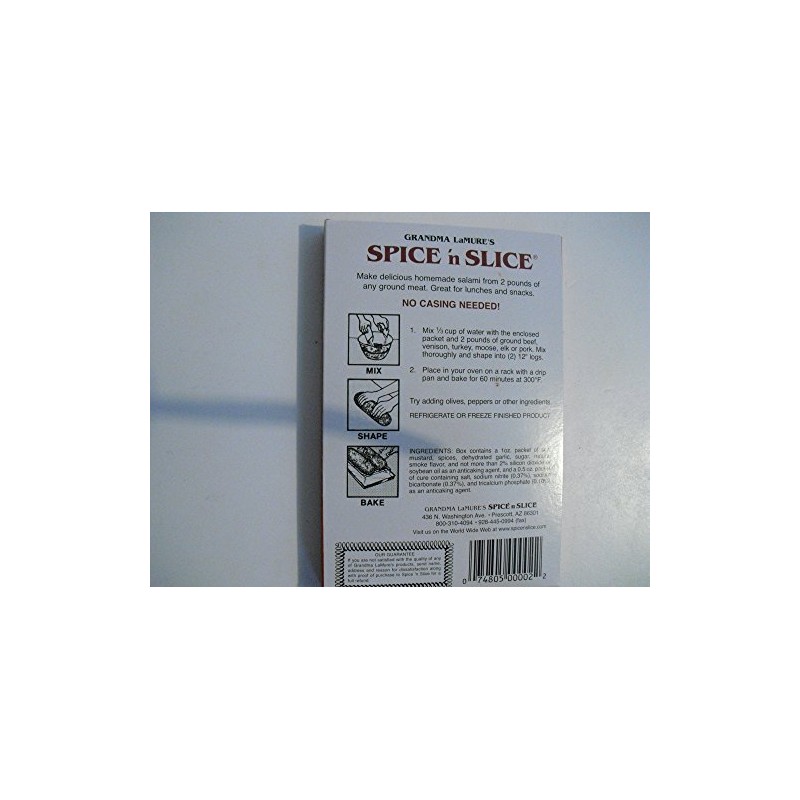 Grandma LaMure's Spice' N Slice (Salami, 1 Packet)
