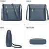 Over Earth - Bolsos cruzados para mujer, bolsos de piel