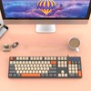 104 Keys Wired Keyboard 3 Colors Cute Gaming Keyboard USB