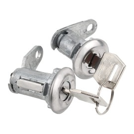 CARBBIA F1435 Door Lock Cylinder with Keys Compatible with Ford Compatible with Mercury DL3 F1480A 2DLK6 DLK9, 1 Pair