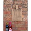 Kitchen Conversion Chart, Wooden Cork Topped Hanging Plaque and Trivet