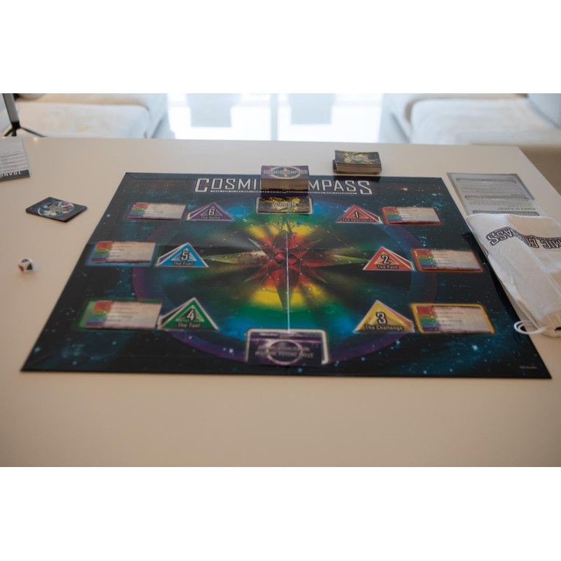 Mike and Aline Cosmic Compass Game: Travel Version