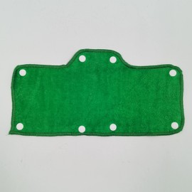 Green Sweatband for Hardhat Washable Velvet Terry Cotton Hard Hat Pad Band Headband Liner NAEE snap on (9pcs)