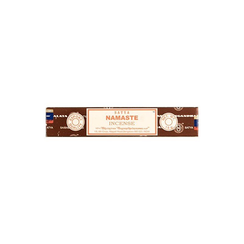 Satya Genuine 15g Incense Sticks 1 Pack Various Fragrances(Namaste)