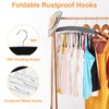 Tank Top Hanger with Premium Wood, 24 Large Capacity, Space