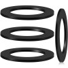 Fabbay 4 Pcs 1-3/4-Inch By 2-5/8-Inch Rubber Gasket For Tub