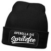 MoonWorks® Women's Beanie with Patch They See Me Aperollin Knitted