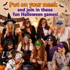 50 Pcs Halloween Sleep Eye Masks Bulk for Women Adjustable