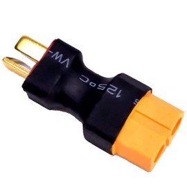Yiqigou 5 Pcs Wire Ladies T Male Female Plug Connector to XT60 Male Female Plug Connector Adapter (T Male to XT60 Female)