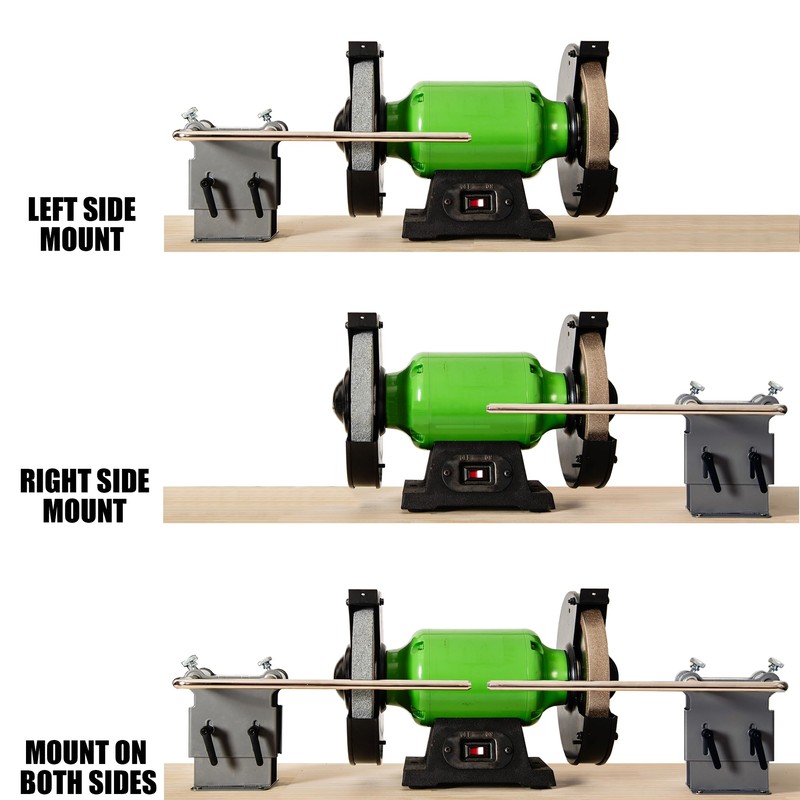 KFMK Bench Grinder Mounting Set for Tormek, KFMK Sharpening Jigs,