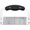 HIC Kitchen Crinkle-Cut Wave Slicer French Fry Vegetable Cutter, Stainless
