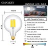 OMAYKEY 12W Dimmable Large LED Globe Bulb 100W Equivalent 1000