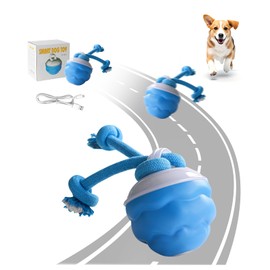 Interactive Dog Toys Ball with Motion Activated, Fun Moving Smart Dog Toy Active Rolling Ball to Keep Them Busy for Large, Medium, and Small Puppy Dogs