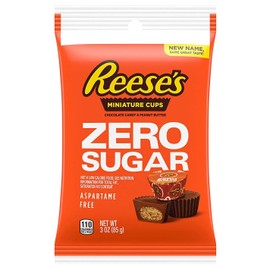 Hershey's Sugar Free Reese's Peanut Butter Cups Miniatures Original