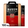 Pure Food Soonsoo Food Red Ginseng Extract Everyday 365 Sticks, 10g, 100 pieces / 순수식품 홍삼정진액 에브리데이 365 스틱, 10g, 100개