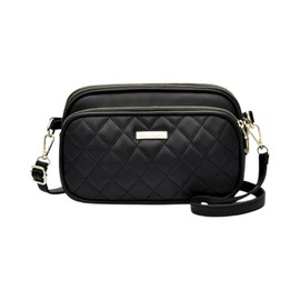 Elixio Shoulder Bag, Mini Shoulder Bag, Women's, Casual, Crossbody Shoulder, Small, Compact, Pouch, Portable, Stylish, Travel, Party, Black