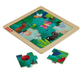 Fisher-Price Wooden Jigsaw Puzzle Collection for Toddlers & Preschool Kids