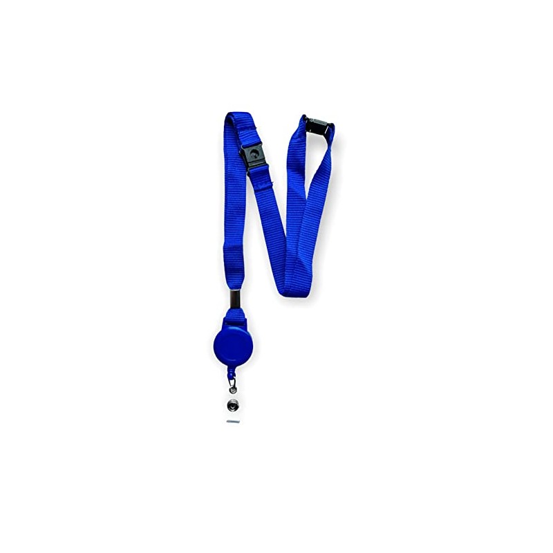 PAC Supplies Global Colourful 15mm Lanyard With Triple (3 Point)