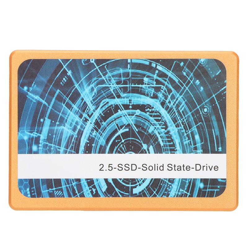 BU KING 2.5inch SSD Golden High Speed Plastic Hard Drive